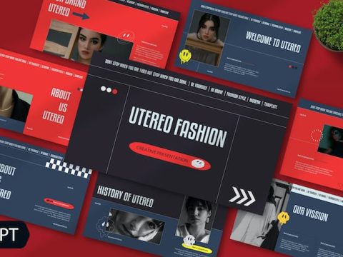 Utereo Powerpoint Template PLJYCZB