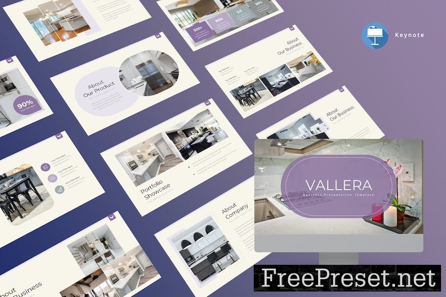 Vallera - Keynote Template ZCTNQHM