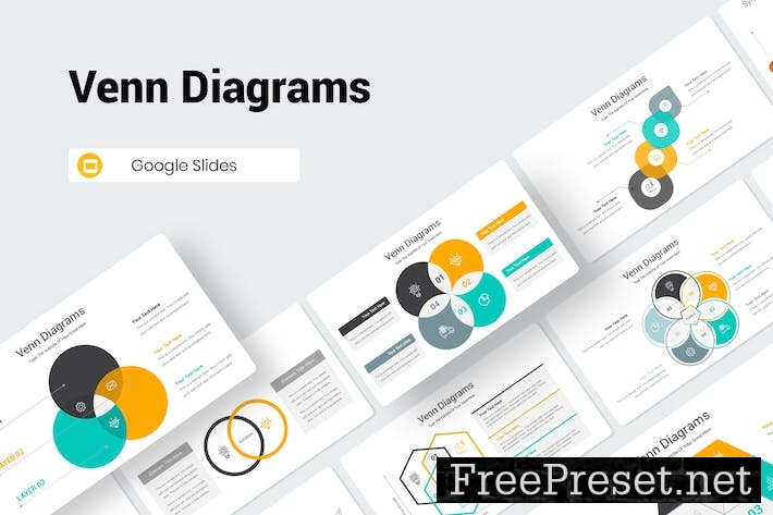 Venn Diagrams Google Slides Presentation Template