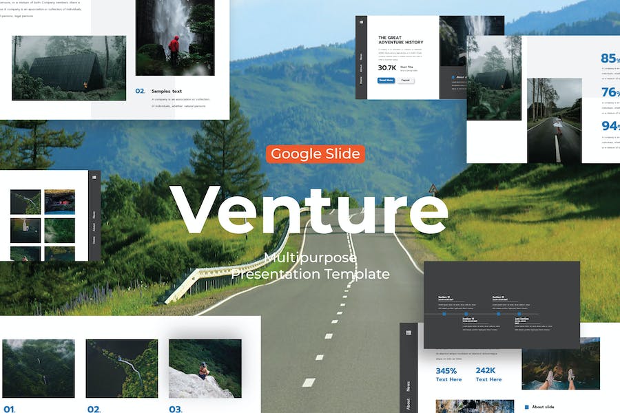 Venture - Google Slide Template