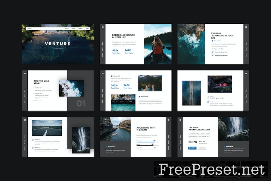 Venture - Keynote Template WR6BYXD