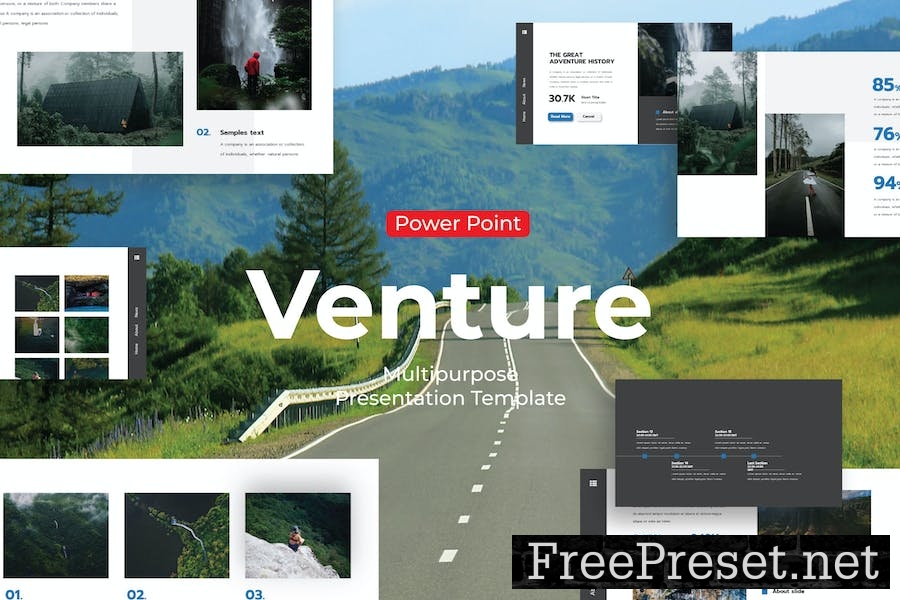 Venture - PowerPoint Template