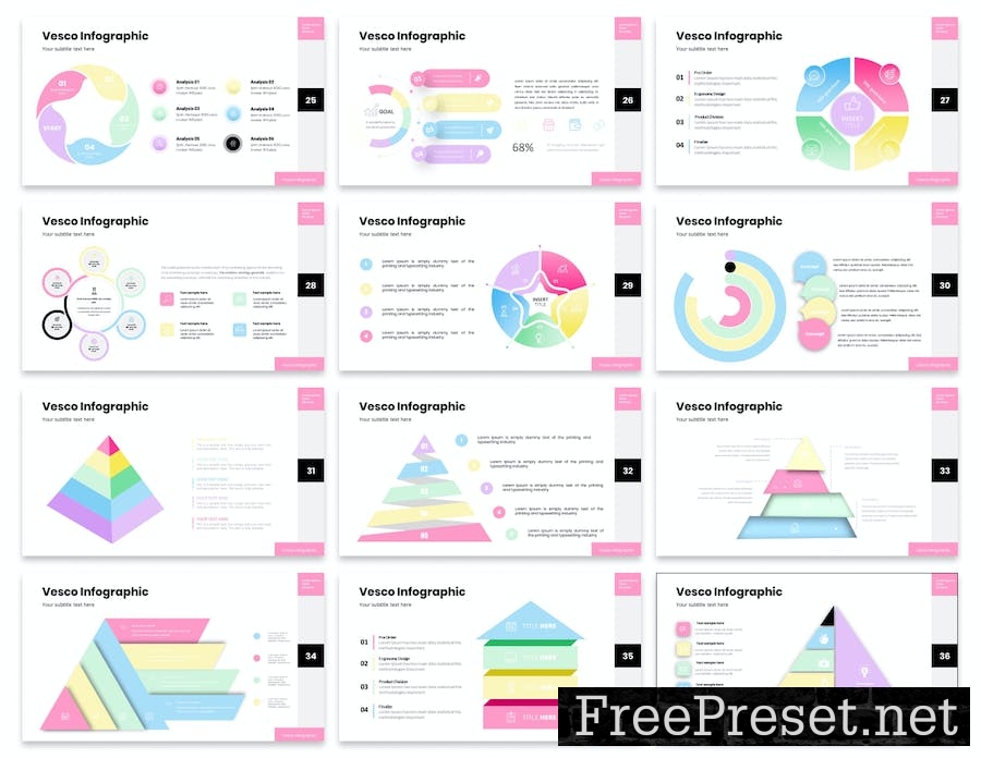 Vesco Infographic - Presentation Google Slide BKNJ2HZ