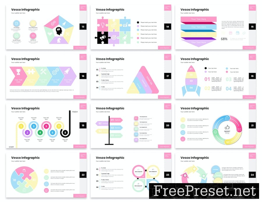 Vesco Infographic - Presentation Google Slide BKNJ2HZ