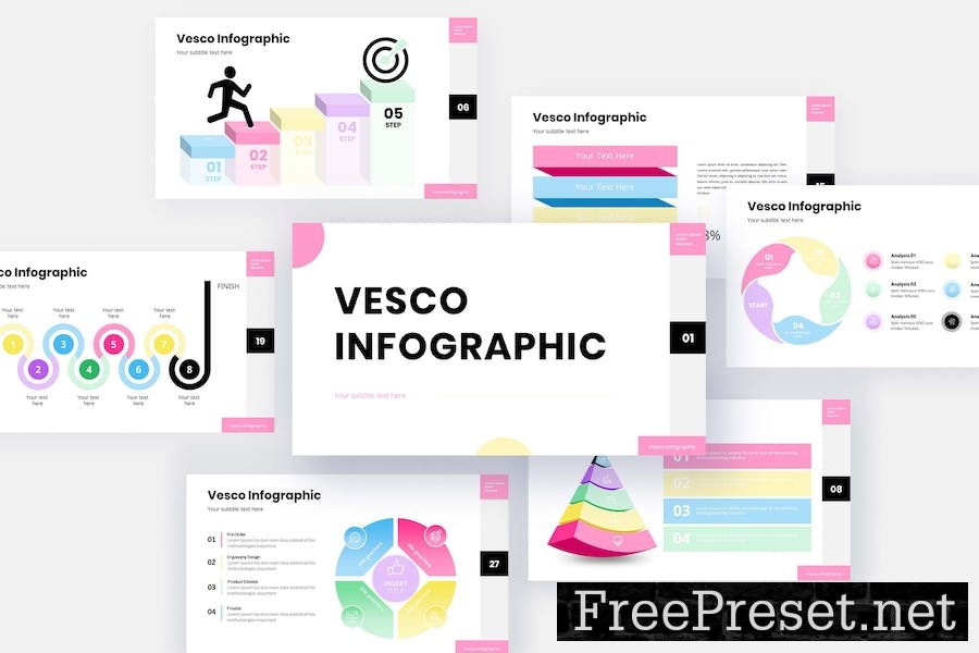 Vesco Infographic - Presentation Google Slide BKNJ2HZ