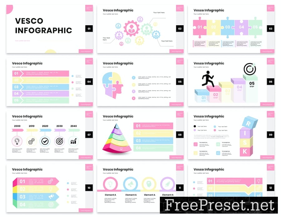 Vesco Infographic - Presentation Keynote Template FHTPDGR