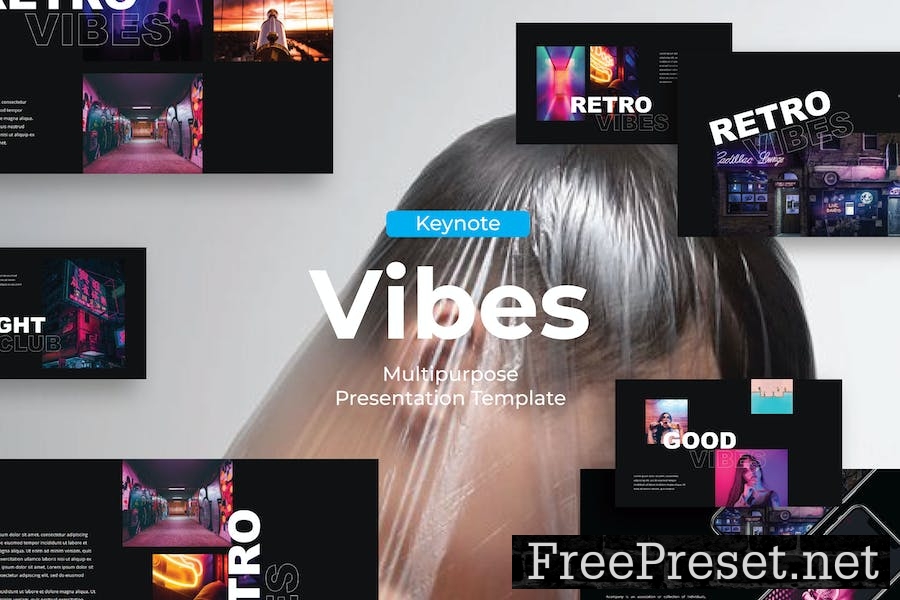 Vibes - Keynote Template WMAH59C