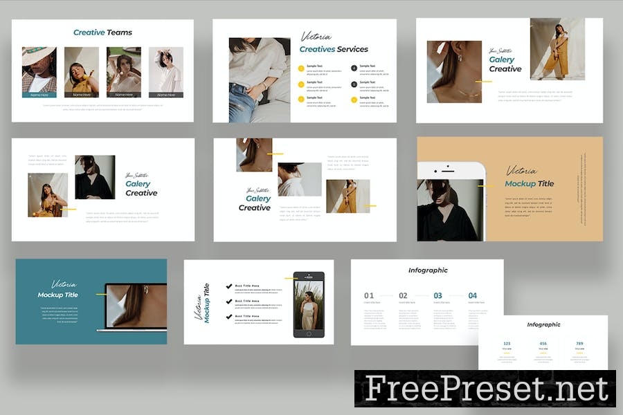 Victoria Powerpoint Template