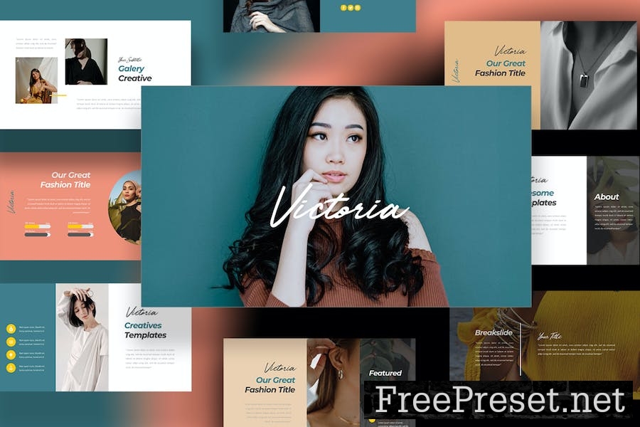 Victoria Powerpoint Template