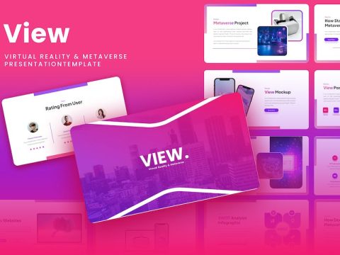 View - Virtual Reality & Metaverse Google Slides DU33YJQ