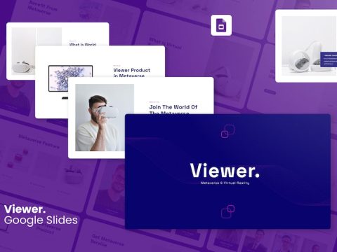 Viewer – Metaverse & Virtual Reality Google Slides ST93M7D