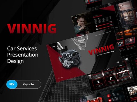 Vinnig - Car Services Keynote Template B5HMHXL