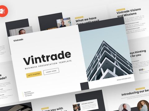 Vintrade - Business Powerpoint Template AAESQBG