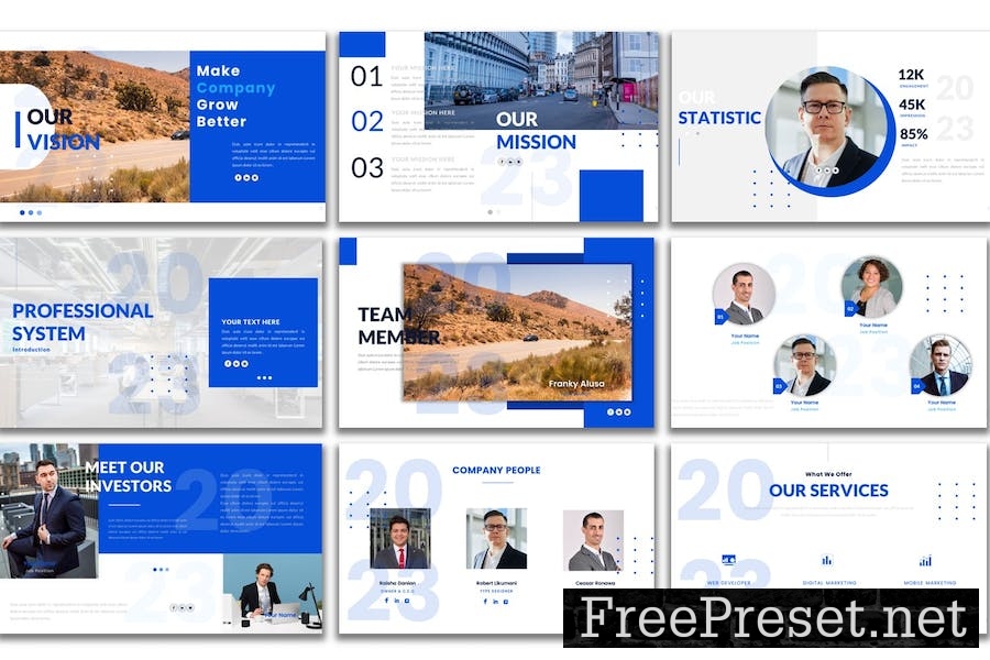 Vistar - PowerPoint Presentation Template BK3UV4Y