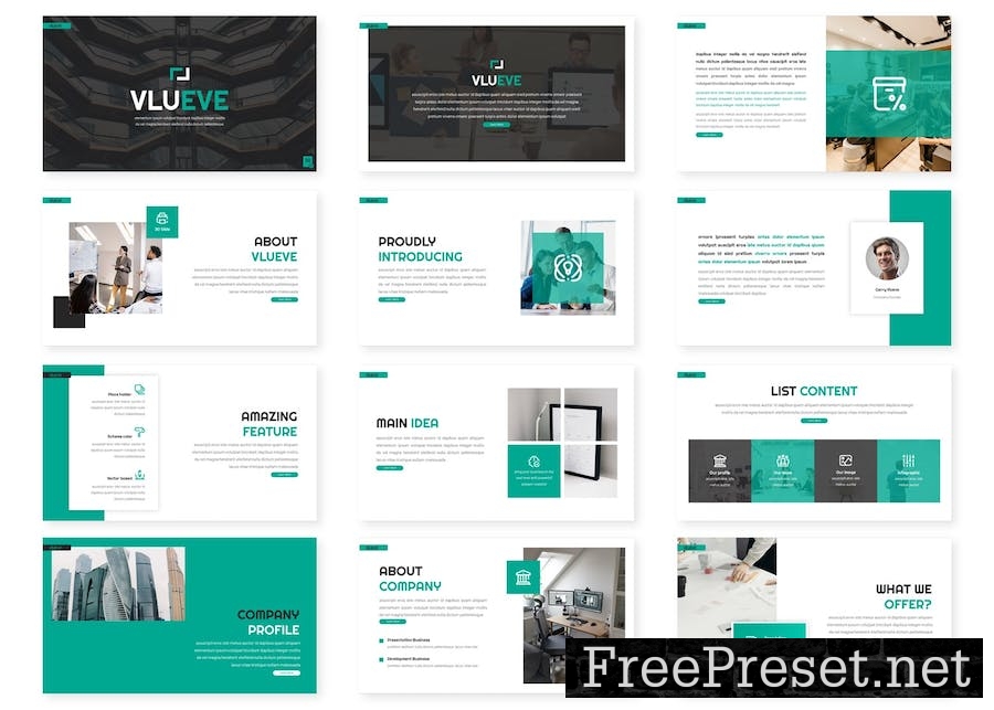 Vlueve - Business Keynote Template DYN9245