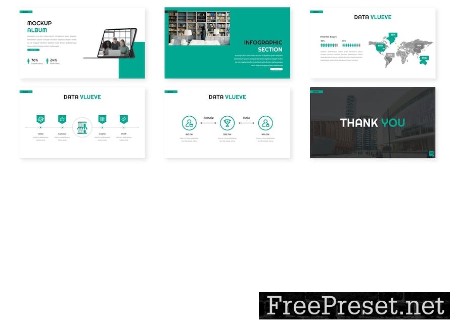 Vlueve - Business Keynote Template DYN9245