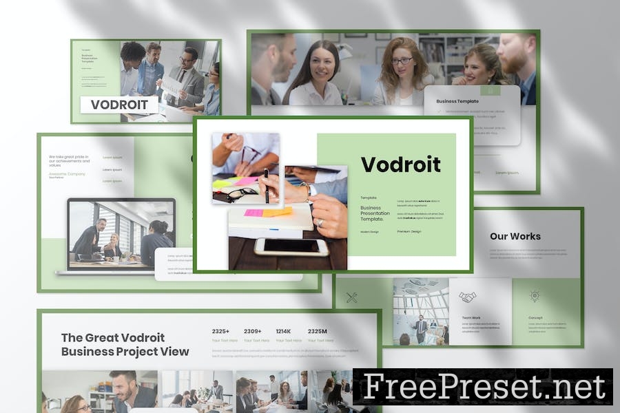 Vodroit - Business Presentation Google Slide