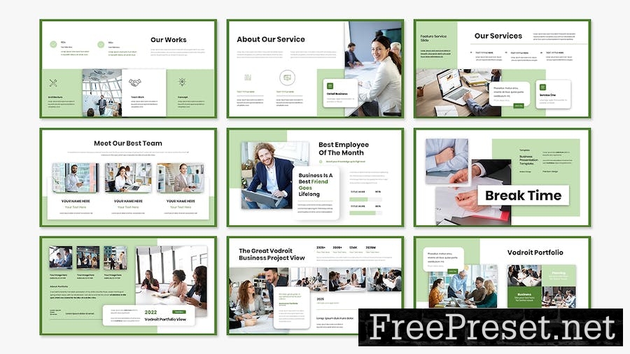 Vodroit - Business Presentation Keynote Template THJWB4P