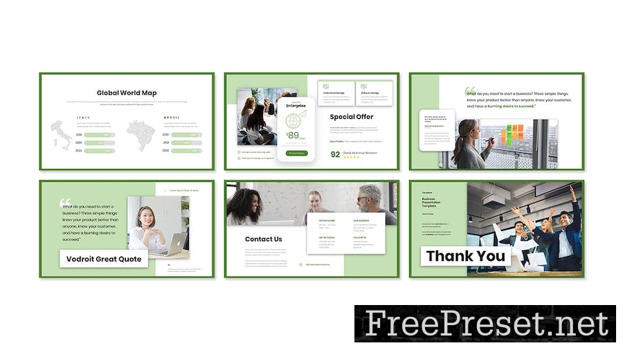 Vodroit - Business Presentation Keynote Template THJWB4P