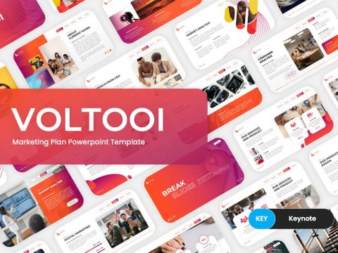 Voltooi - Marketing Plan Keynote Template USEXAQB