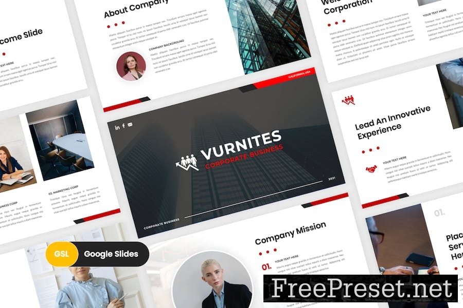 Vurnites - Business Google Slides Template 8QKFMP4