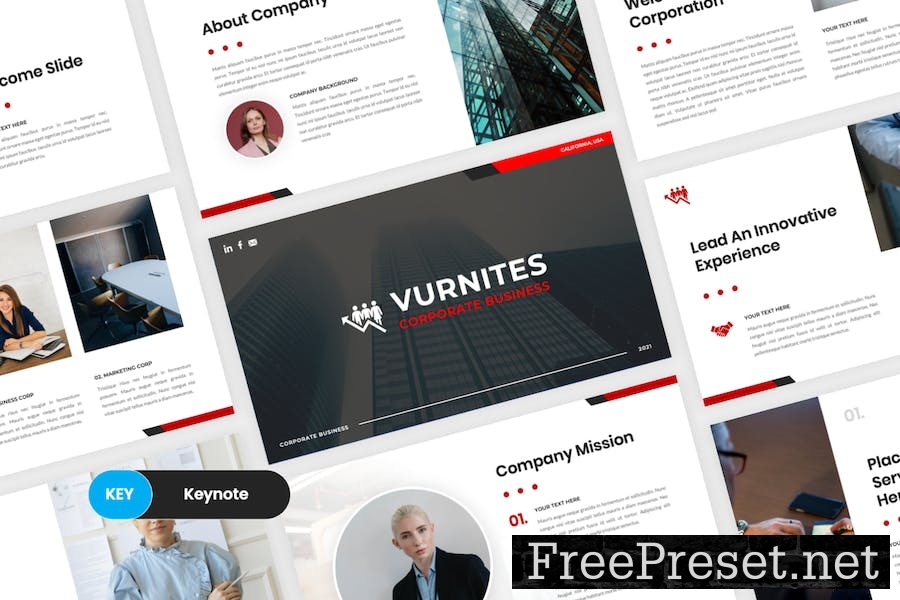 Vurnites - Business Keynote Template D4AREMQ