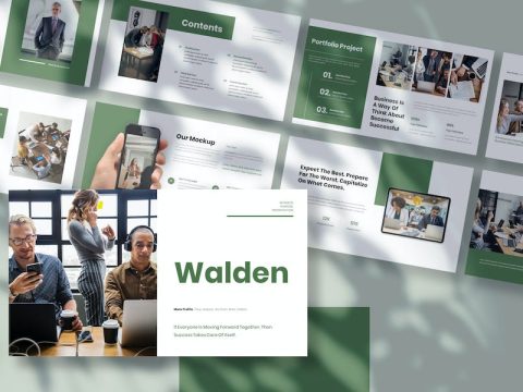 Walden - Business Presentation Google Slide Templa