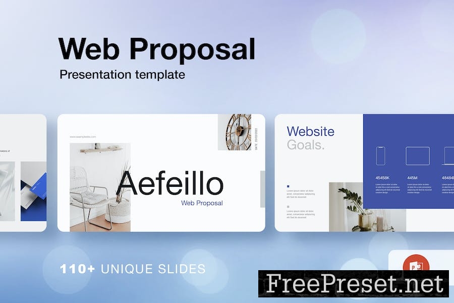 Web Proposal Presentation Template 7RCSCLP