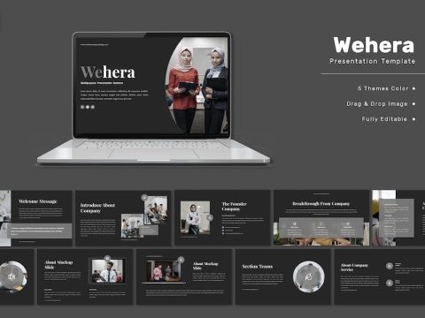 Wehera - Multipurpose Powerpoint Template HMZJPKK