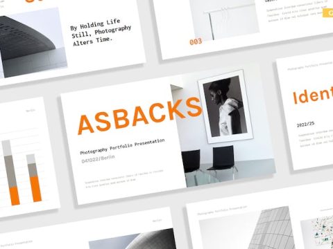 White Orange Simple Portfolio Presentation 016 8N3R4JR