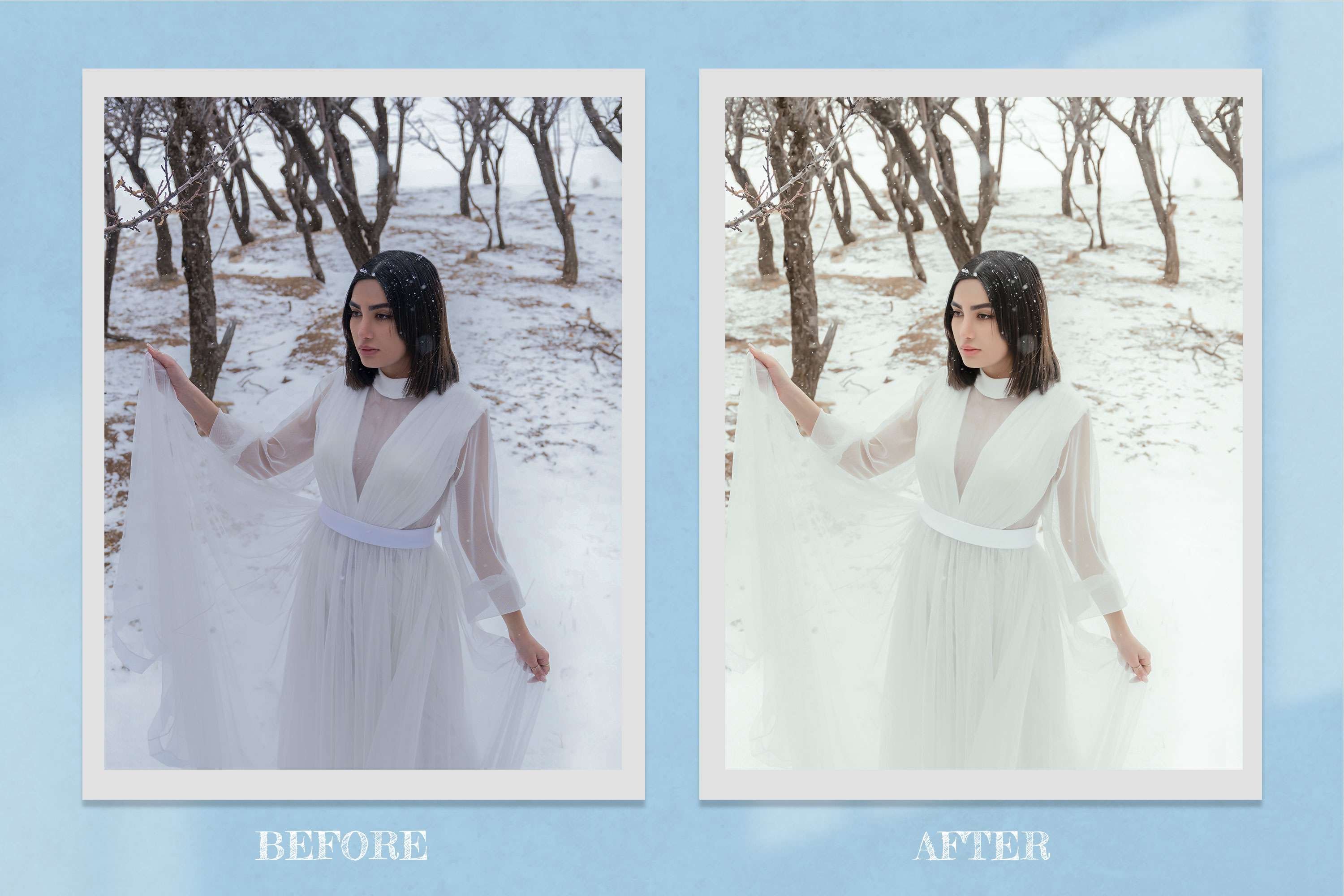 Winter Bride Photo & Video Presets 10965810