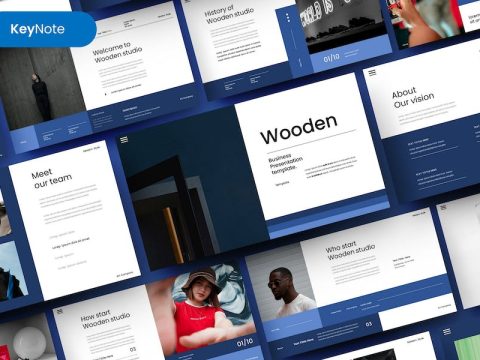 Wooden – Business Keynote Template LDAPFKJ