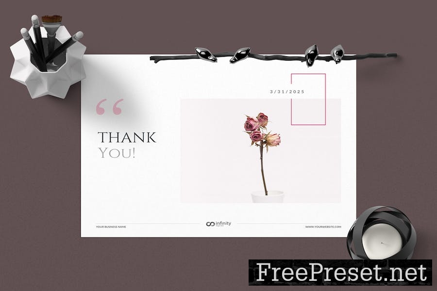 Workbook Presentation Keynote Template QWVHJ57