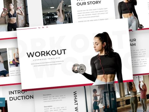 Workout - Lookbook Keynote Template 7JK9EM3