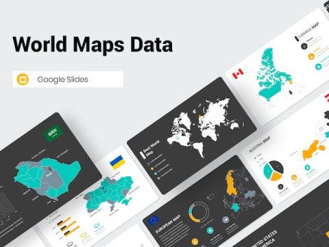 World Maps Data Google Slides Presentation L7QW5KT