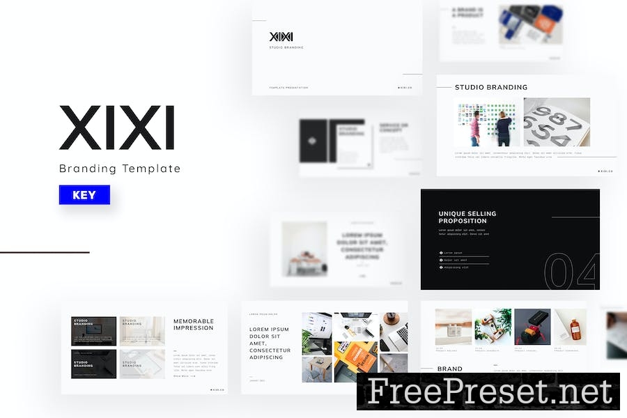 Xixi - Keynote Template MBCQFRV