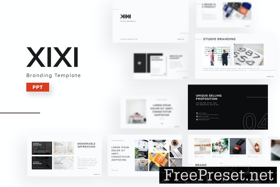 Xixi - Powerpoint Template GS6NJZX