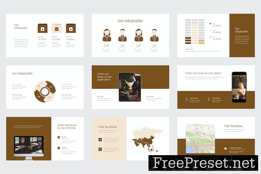 Xoleka - Coffee Branding Keynote Template VHWBSGL