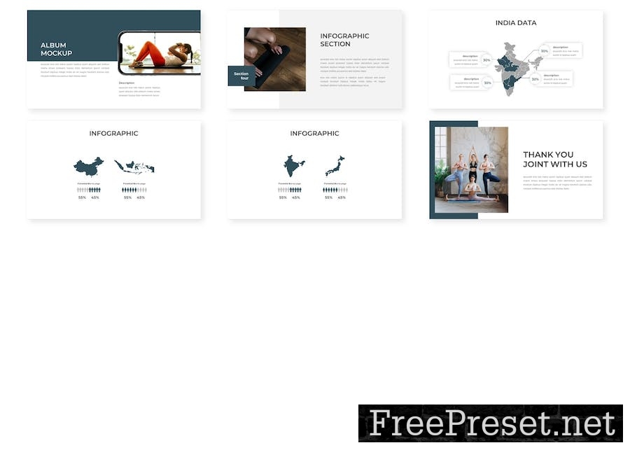 Yoga - Lookbook Google Slides Template TR2L7WA