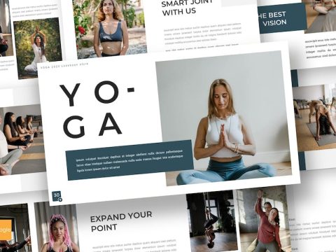 Yoga - Lookbook Google Slides Template TR2L7WA