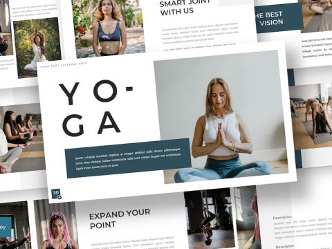 Yoga - Lookbook Keynote Template