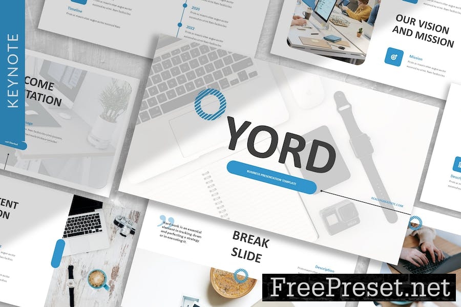 Yord - Business Keynote Template V6JJT5X