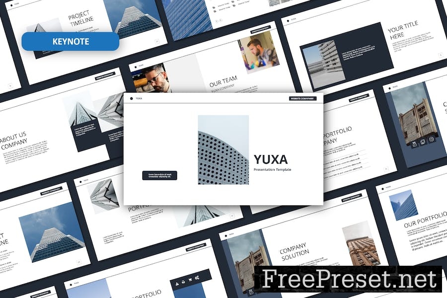 Yuxa Keynote Template LV9HTKJ