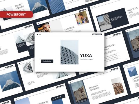 Yuxa Powerpoint Template YZWYNTC