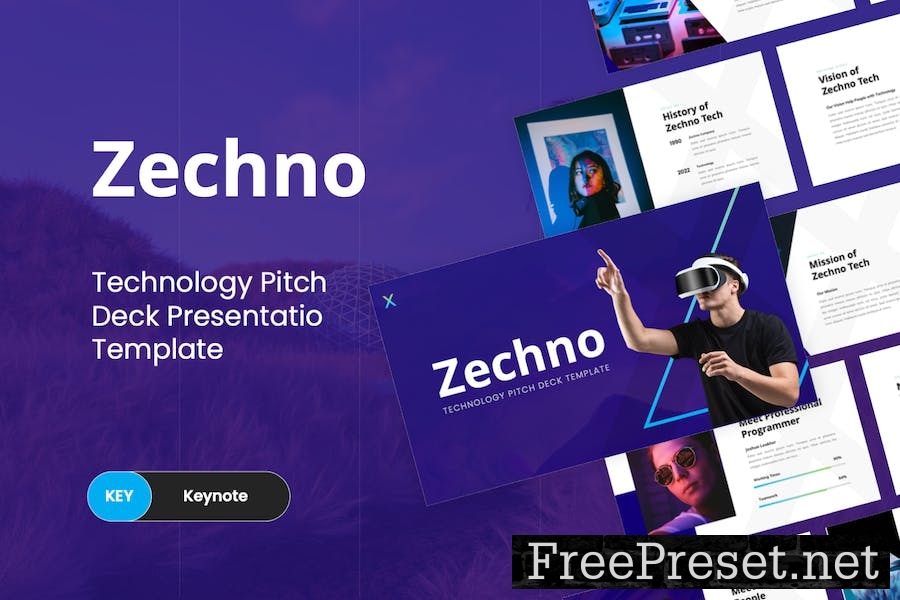 Zechno - Technology Keynote Template