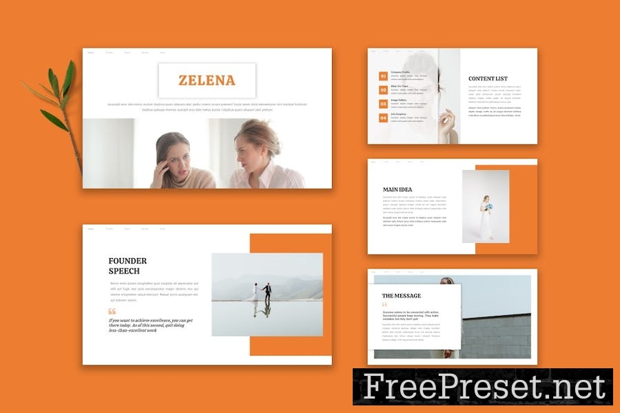 Zelena - Google Slide Template S9WLH4L