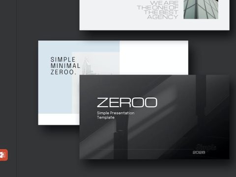 Zero Minimal Presentation Template UVK6W6Z