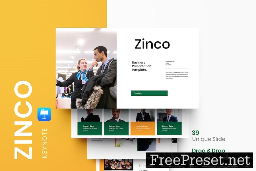 Zinco – Business Keynote Template S5P2APK