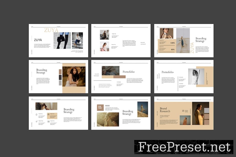 Zuya Powerpoint Template