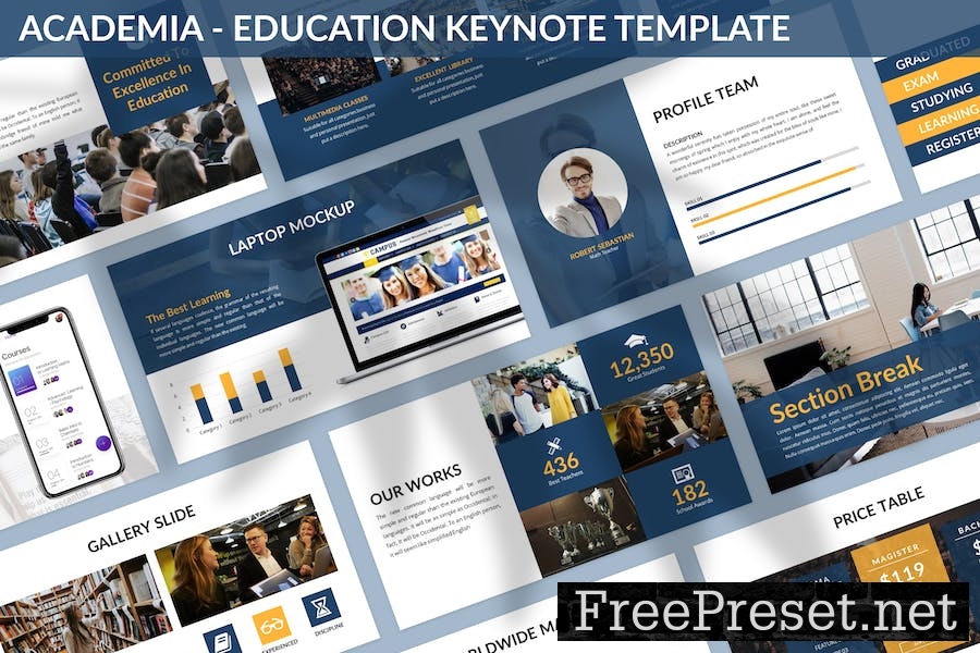 Academia - Education Keynote Template 39TKZHJ